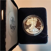 1996 Silver Eagle Proof with OGP
