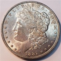 1887 Morgan Silver Dollar - High Grade Beauty