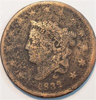 1832 Coronet Head Large Cent