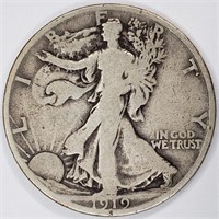 1919-S Walking Liberty Half Dollar - Rare!