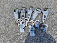 5 Parking Meter Tops