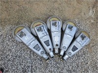 5 Parking Meter Tops