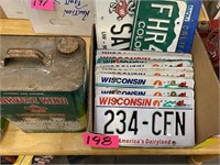 WISCONSIN LICENSE PLATES - MORE