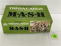 MASH 4077 TRIVIA CARD SET BY GOLDEN