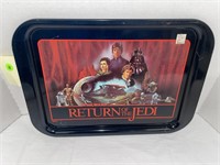 STAR WARS RETURN OF THE JEDI METAL TV TRAY