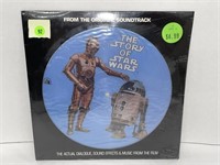THE STORY OF STAR WARS PICTURE DISK RECORD -NIB
