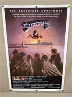SUPERMAN 2 THE ADVENTURE CONTINUES MOVIE POSTER