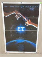 E.T. MOVIE POSTER - 1982 - 27" X 40"