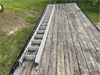 36' Extension Ladder & Roofing Ladder