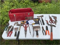 Misc. Hand Tools w/ Toolbox