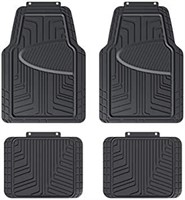 AMAZON BASICS 4 PIECES ALL-SEASON RUBBER FLOOR