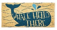 WHALE HELLO THERE DOORMAT