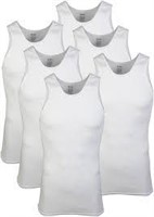 GILDAN PLATINUM 6 PACKS A-SHIRTS SIZE LARGE 42-44