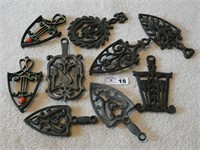 Various Cast Iron Trivets