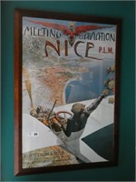 Framed French Aviation Print