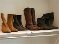 4 Pairs - Women's Size 7.5M Boots