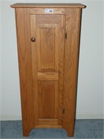Oak Modern One Door Cupboard