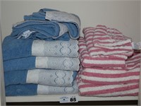 (2) Small Sets of Bathroom Towels