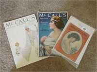 (3) Early McCall's Magazines