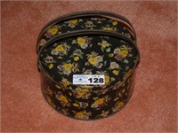 Two-Handled Tin w/ Lid