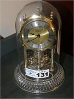Bulova Battery Operated Glass Dome Clock