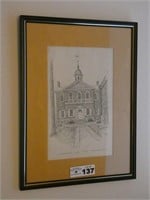 Carpenter's Hall, Phila - Framed Print