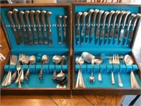 Large Set of Stainless Flatware