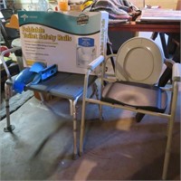 Medical Supply Bath Chair, Toilet
