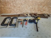 Clamps and Saws