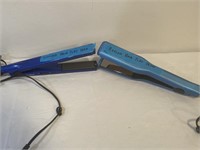 2- flat irons for hair revlon  and conair