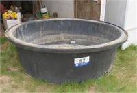Approx. 400 gal. Rubber Water Trough