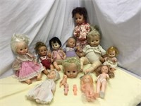 Group of Vintage Toy Dolls