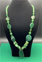Green Beaded Necklace - Colar Missangas Verde