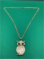 Owl Pendant And Necklace - Colar e Pendente Mocho