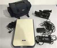 Camcorder and scanner - Câmera e Scanner