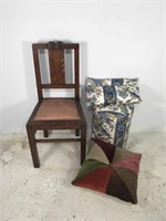 Chair & Cushions - Cadeira e Almofadas
