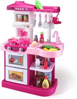 Temi Kitchen Playset Pretend Food - 53-Pieces