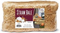 FloraCraft Decorative Straw Bale 12X12X24