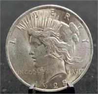 1923 Peace Silver Dollar, MS65