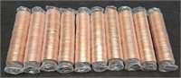 (10) Rolls 2009 Lincoln Cents Uncirculated