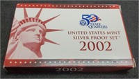 2002-S Ten Coin Silver Proof Set