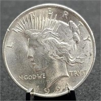 1924 Peace Silver Dollar, MS65