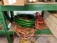 lot of hoses and extension cords