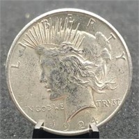 1924 Peace Silver Dollar, MS64
