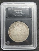 1880-O Morgan Silver Dollar, VG