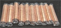(10) Rolls Lincoln 2008-D Uncirculated Cents
