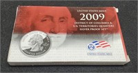 2009 Six Coin Quarter Silver Proof Set