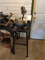 bench grinder and bench 12x28x35