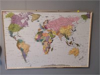 world map 36x24