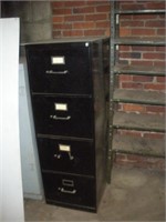 4 Drawer Filing Cabinet  18x27x52 Inches